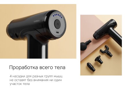 Массажер-пистолет Wellness Petra Массажер-пистолет Wellness Petra