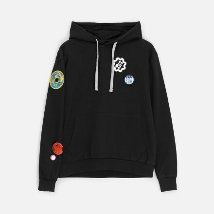 Толстовка с капюшоном Unit Kirenga, черная