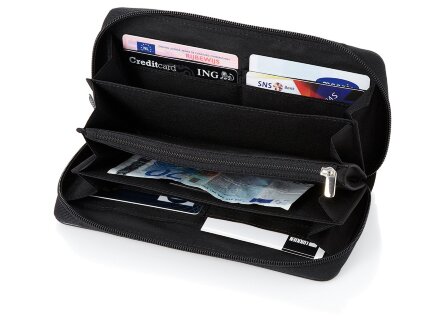 Бумажник Manuel, черный Бумажник Manuel, черный