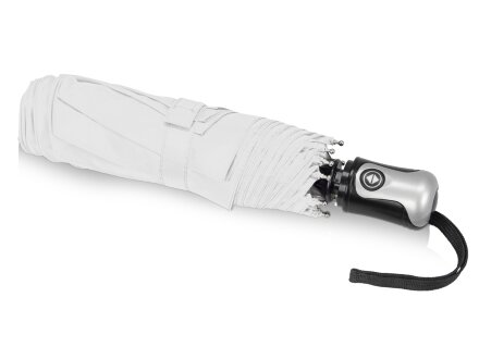 Зонт Alex трехсекционный автоматический 21,5, белый Зонт Alex трехсекционный автоматический 21,5, белый