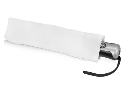 Зонт Alex трехсекционный автоматический 21,5, белый Зонт Alex трехсекционный автоматический 21,5, белый