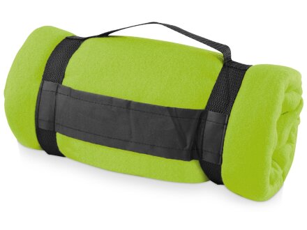 Подарочный набор Cozy с пледом и термокружкой, зеленый Подарочный набор Cozy с пледом и термокружкой, зеленый