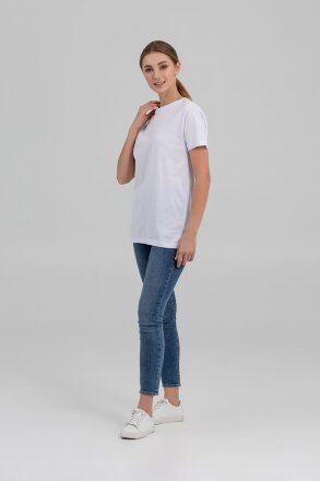 Футболка унисекс T-bolka 160 Original, белая Футболка унисекс T-bolka 160 Original, белая