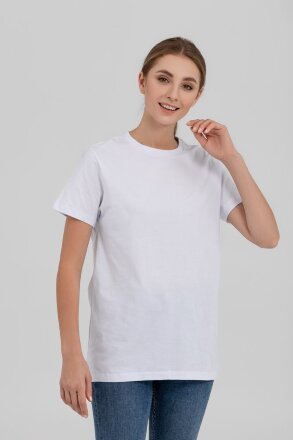 Футболка унисекс T-bolka 160 Original, белая Футболка унисекс T-bolka 160 Original, белая