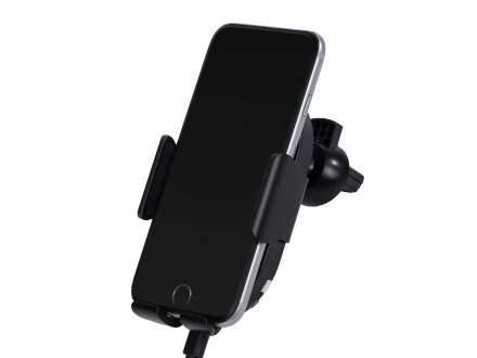 Автомобильное беспроводное зарядное устройство с датчиком OptIQ Lite, 15 Вт, черный Автомобильное беспроводное зарядное устройство с датчиком OptIQ Lite, 15 Вт, черный