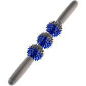 Ручной МФР-массажер Tres Picos, серый с синим Ручной МФР-массажер Tres Picos, серый с синим