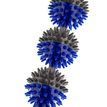 Ручной МФР-массажер Tres Picos, серый с синим Ручной МФР-массажер Tres Picos, серый с синим