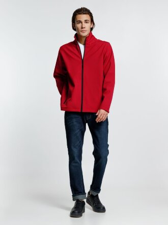 Куртка софтшелл мужская Race Men красная Куртка софтшелл мужская Race Men красная