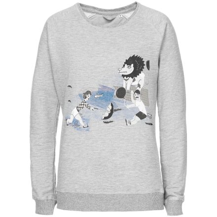 Свитшот женский «Не вы ли были у Невы», серый меланж Свитшот женский «Не вы ли были у Невы», серый меланж