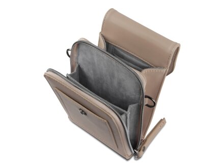 Сумка наплечная BUGATTI Almata, песочная, полиуретан, 11х4х19 см Сумка наплечная BUGATTI Almata, песочная, полиуретан, 11х4х19 см