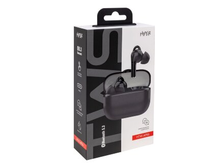 Наушники беспроводные TWS Clarity с шумоподавлением ENC, черный Наушники беспроводные TWS Clarity с шумоподавлением ENC, черный