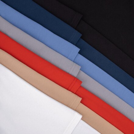 Футболка оверсайз с двойным рукавом Kosmos, молочно-белая Футболка оверсайз с двойным рукавом Kosmos, молочно-белая