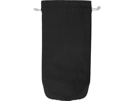 Хлопковая сумка для вина, черный Хлопковая сумка для вина, черный