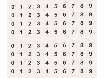 Табличка Tempark с номером телефона для временной парковки, белый Табличка Tempark с номером телефона для временной парковки, белый