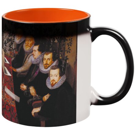 Кружка-хамелеон «Новая классика. Dream Team», матовая, оранжево-черная Кружка-хамелеон «Новая классика. Dream Team», матовая, оранжево-черная