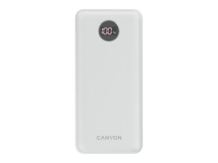 Портативный аккумулятор Canyon PB-2002 (CNE-CPB2002W), белый