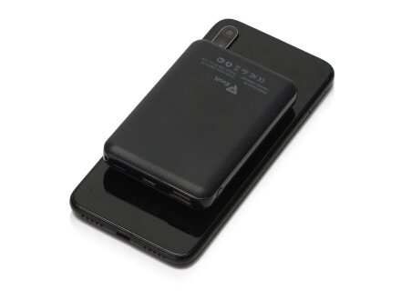 Портативное беспроводное зарядное устройство Grind Air, 5000 mAh Портативное беспроводное зарядное устройство Grind Air, 5000 mAh