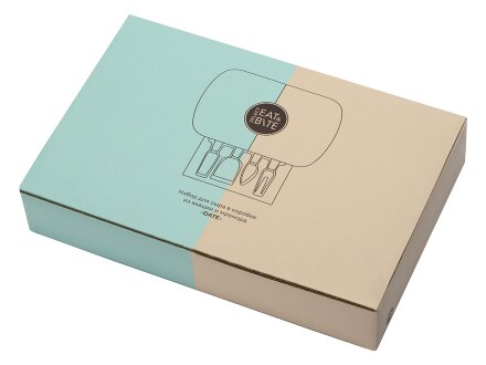 Набор для сыра в подарочной коробке из акации и мрамора Date Набор для сыра в подарочной коробке из акации и мрамора Date