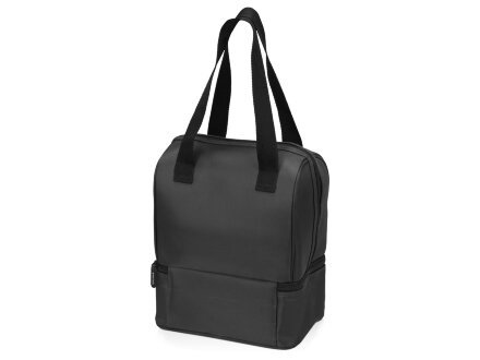 Сумка-холодильник Cool с 2-мя изолированными отделениями, темно-серый Сумка-холодильник Cool с 2-мя изолированными отделениями, темно-серый