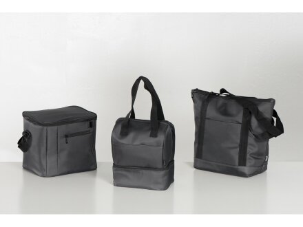 Сумка-холодильник Cool с 2-мя изолированными отделениями, темно-серый Сумка-холодильник Cool с 2-мя изолированными отделениями, темно-серый