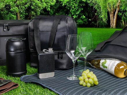 Сумка-холодильник Cool с 2-мя изолированными отделениями, темно-серый Сумка-холодильник Cool с 2-мя изолированными отделениями, темно-серый