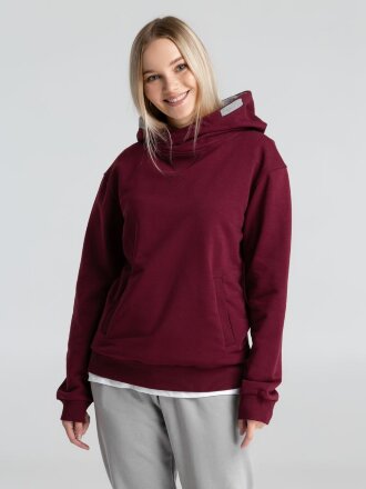 Толстовка Kulonga Terry, бордовая Толстовка Kulonga Terry, бордовая