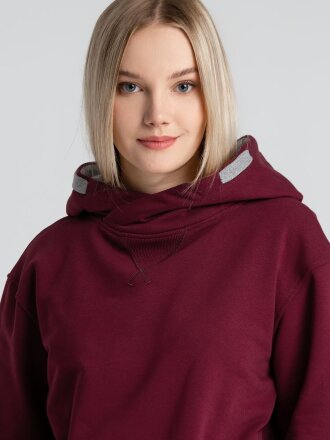 Толстовка Kulonga Terry, бордовая Толстовка Kulonga Terry, бордовая