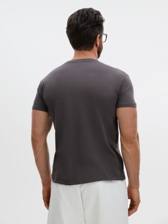 Футболка унисекс Regent 150, темно-серая Футболка унисекс Regent 150, темно-серая