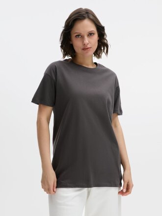 Футболка унисекс Regent 150, темно-серая Футболка унисекс Regent 150, темно-серая