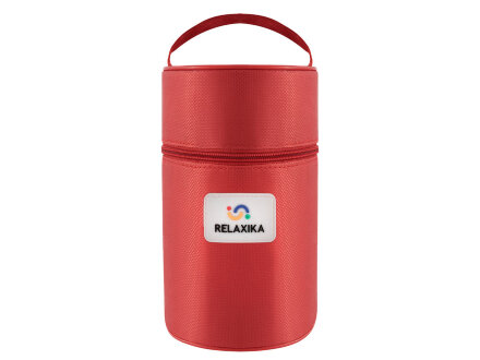 Термос для еды Relaxika 301 в чехле, 1200 мл, стальной Термос для еды Relaxika 301 в чехле, 1200 мл, стальной