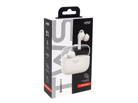 Наушники беспроводные TWS Clarity с шумоподавлением ENC, белый Наушники беспроводные TWS Clarity с шумоподавлением ENC, белый