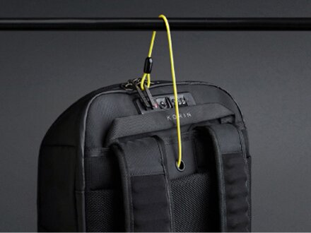 Атикражный рюкзак FlipPack для ноутбука 15.6, черный