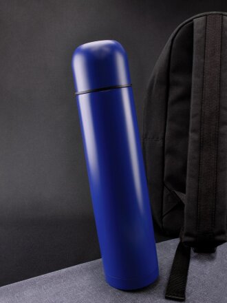 Термос Ammo 1000, синий Термос Ammo 1000, синий