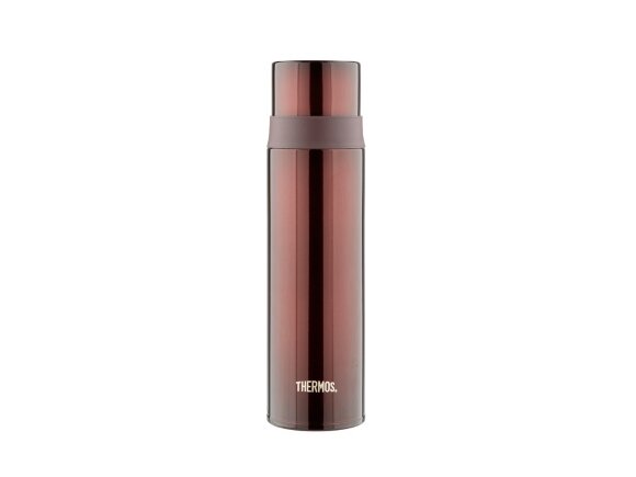 Термос из нерж. стали тм THERMOS FFM-500-BW SS Vac. Insulated Flask,500ml, коричневый с нанесением логотипа