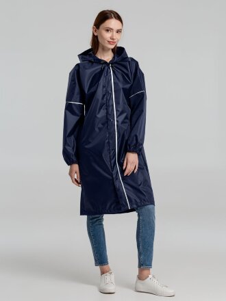 Дождевик со светоотражающими элементами Rainman Blink, синий Дождевик со светоотражающими элементами Rainman Blink, синий