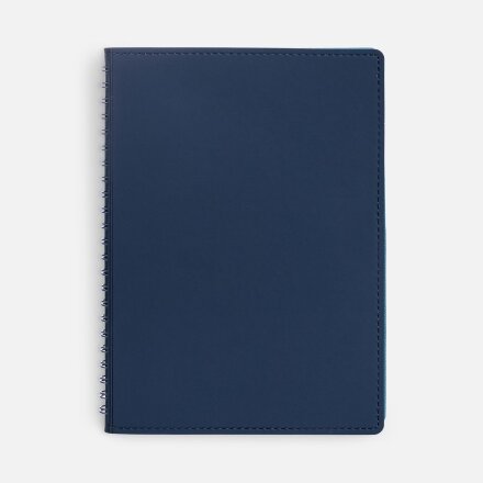 Ежедневник Spring Shall, недатированный, синий Ежедневник Spring Shall, недатированный, синий