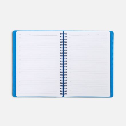 Ежедневник Spring Shall, недатированный, синий Ежедневник Spring Shall, недатированный, синий