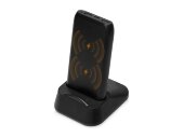 Портативное беспроводное зарядное устройство с док-станцией Uniq, 10000 mah, черный Портативное беспроводное зарядное устройство с док-станцией Uniq, 10000 mah, черный