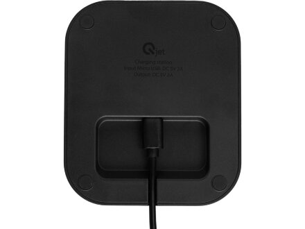 Портативное беспроводное зарядное устройство с док-станцией Uniq, 10000 mah, черный Портативное беспроводное зарядное устройство с док-станцией Uniq, 10000 mah, черный