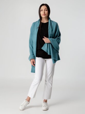 Плед-Палантин Territ, светло-бирюзовый Плед-Палантин Territ, светло-бирюзовый