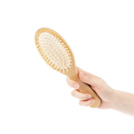 Расческа массажная Vihri, овальная Расческа массажная Vihri, овальная