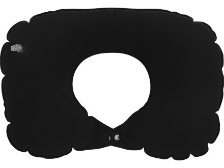 Подушка под шею с помпой Push, черный Подушка под шею с помпой Push, черный