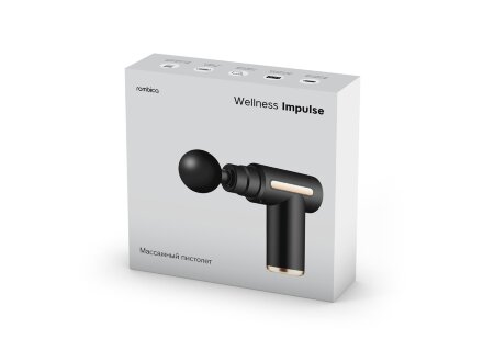 Массажер Rombica Wellness Impulse. Цвет черный (Р)