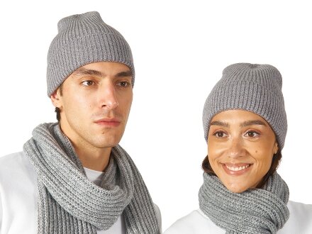 Подарочный набор  Nordend, серый меланж