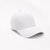 Бейсболка Фит (Fit), 5 клиньев, белый