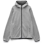 Куртка с капюшоном унисекс Gotland, серая Куртка с капюшоном унисекс Gotland, серая