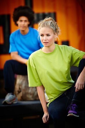 Футболка мужская Heavy, желтая Футболка мужская Heavy, желтая