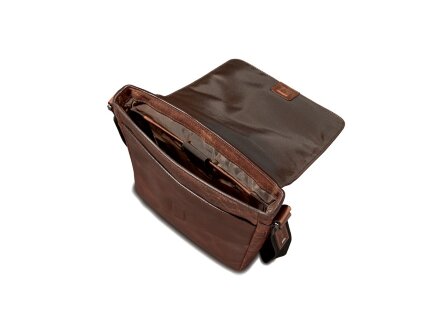 Сумка через плечо Mano Don Valentino, натуральная кожа в коричневом цвете, 25 х 27 х 7 см Сумка через плечо Mano Don Valentino, натуральная кожа в коричневом цвете, 25 х 27 х 7 см