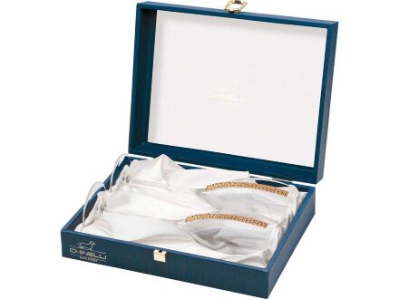 Бокалы для шампанского с кристаллами Swarovski Chinelli Бокалы для шампанского с кристаллами Swarovski Chinelli