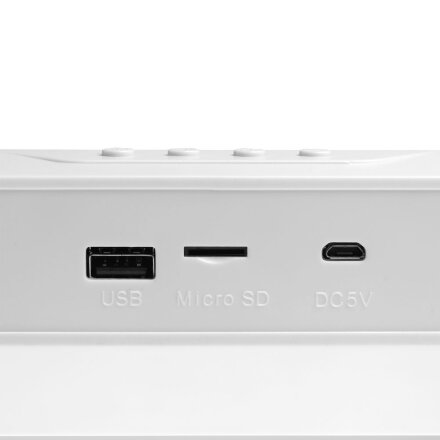 Беспроводная стереоколонка Uniscend Audeamus, белая Беспроводная стереоколонка Uniscend Audeamus, белая